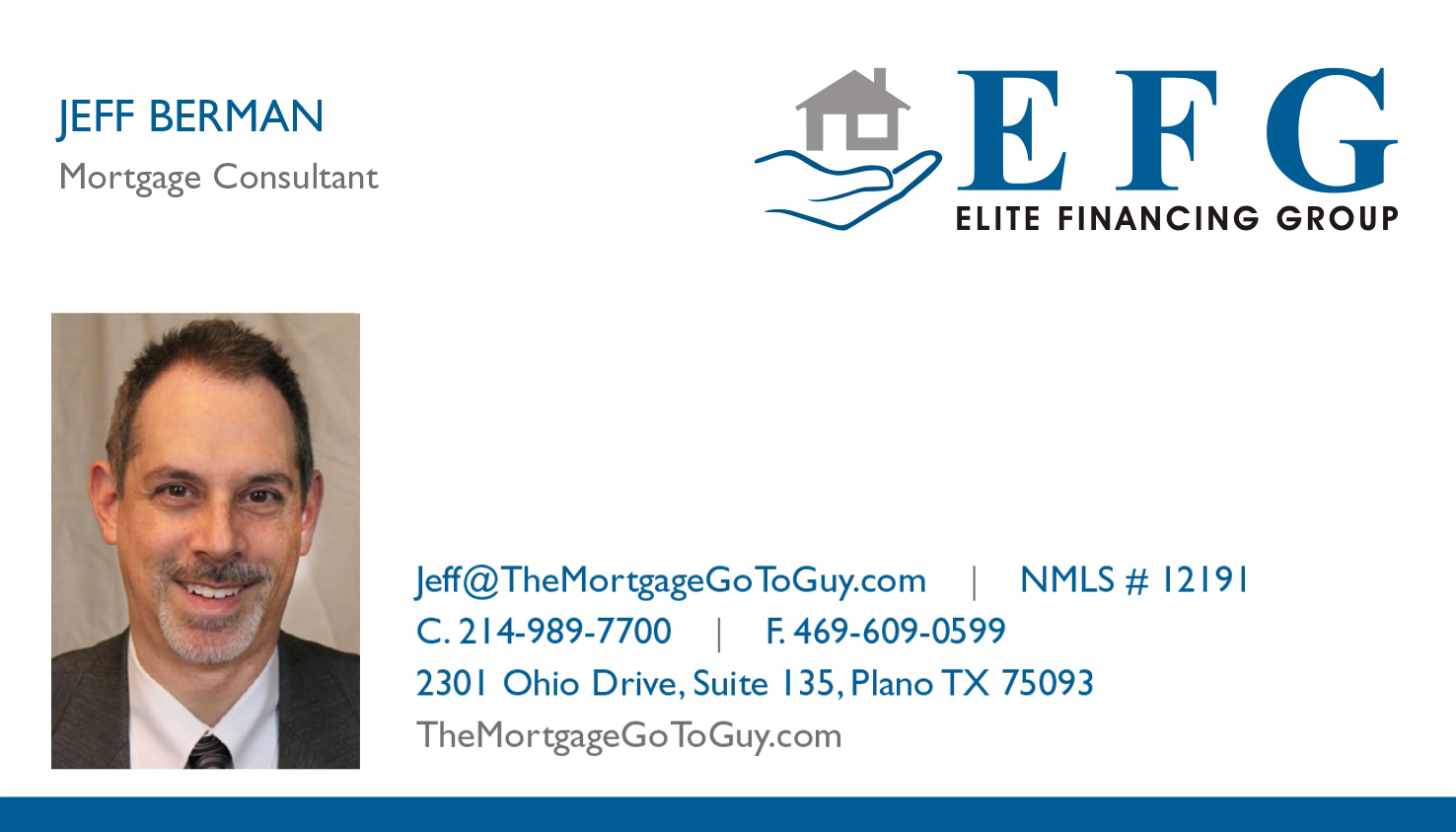 Dallas Texas Mortgage Home Loans Jeff Berman